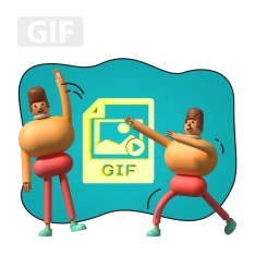 Gif-анимация - КИБЕРшкола программирования для детей, компьютерные курсы для школьников, начинающих и подростков - KIBERone г. Рощино