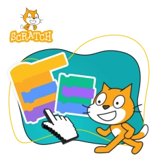 Scratch. Продвинутый уровень – создаём игры, как маленькие разработчики! - КИБЕРшкола программирования для детей, компьютерные курсы для школьников, начинающих и подростков - KIBERone г. Рощино